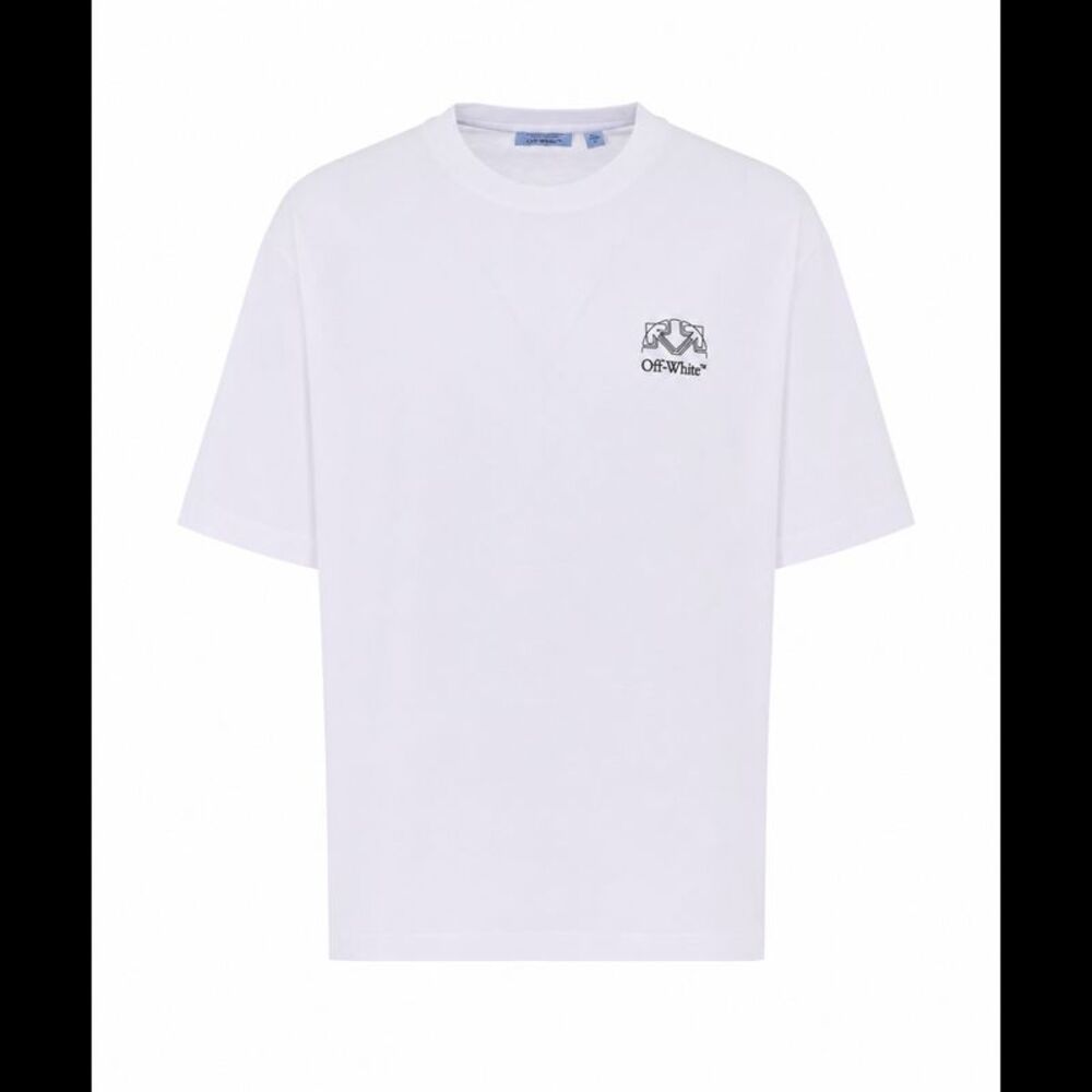 Off White Men Offline Half Arrow Skate T-Shirt